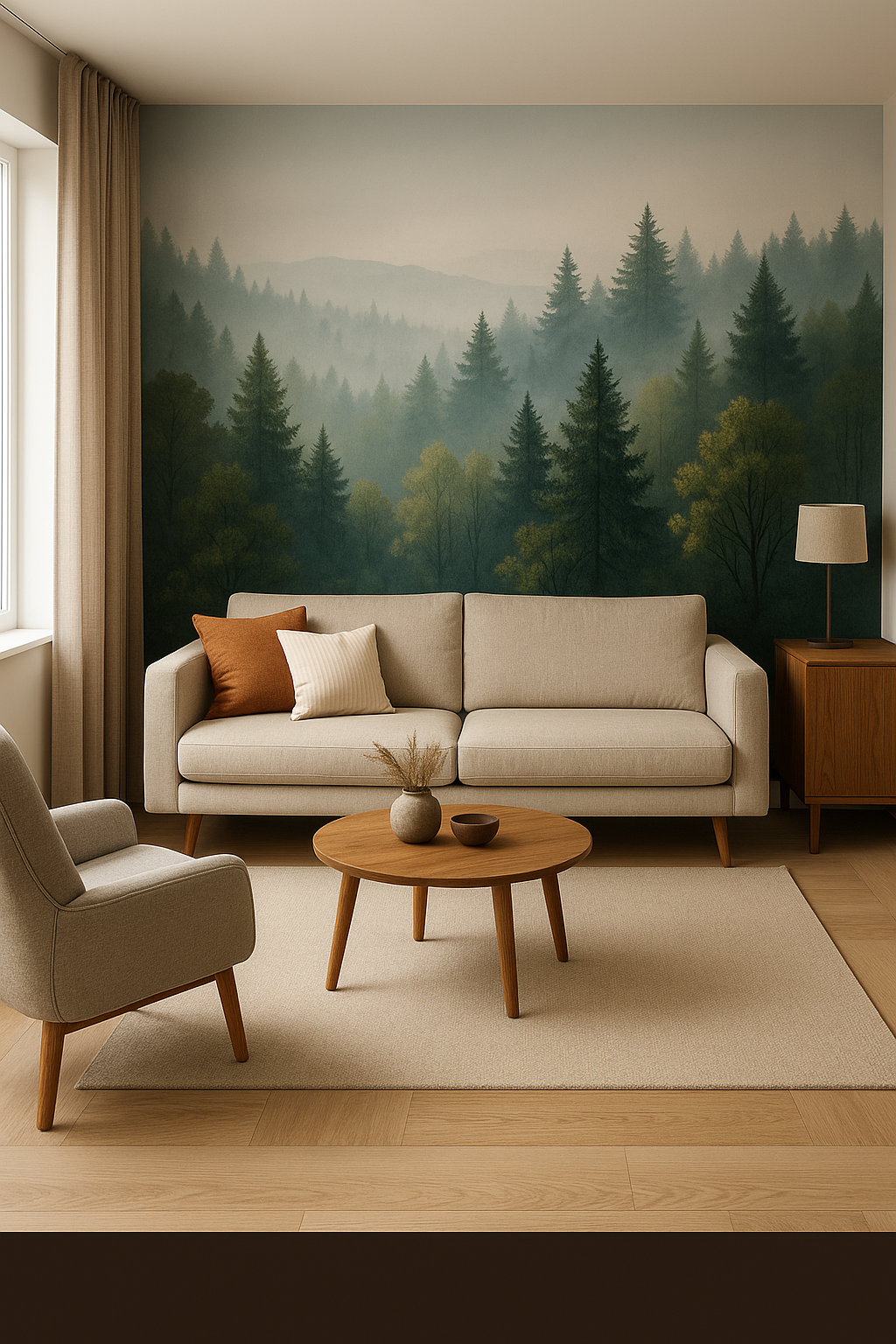 Décoration murale artistique imprimée - Exemple 1